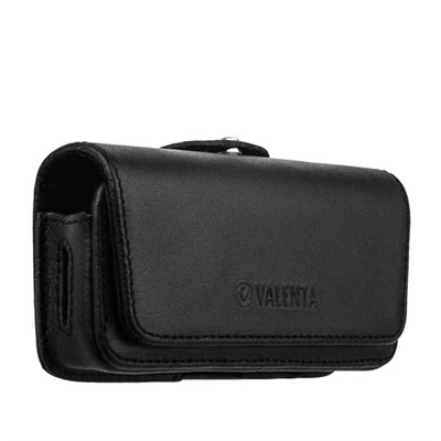 Чехол-кобура (внут. маг.) кожаный Valenta (C-407 Б) Belt Arezzo (110x53x20mm) с двойным креплением на ремень черный - фото 6300