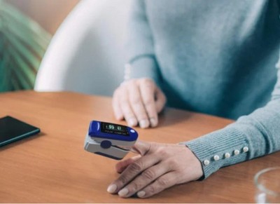 Пульсоксиметр (оксиметр) Fingertip Pulse Oximeter New OLED - фото 15915