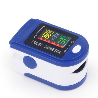 Пульсоксиметр (кислородомер, оксиметр) на палец Fingertip Pulse Oximeter 88 - фото 16266