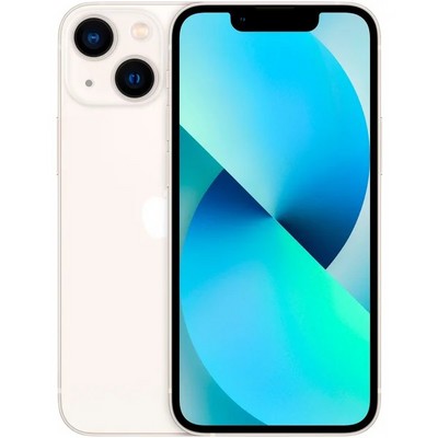 Смартфон Apple iPhone 13 128 Гб, сияющая звезда, (Starlight) - фото 16972