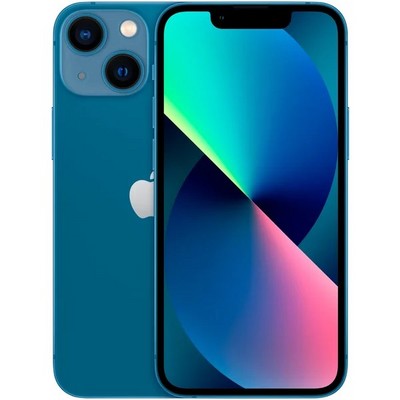 Смартфон Apple iPhone 13 128 ГБ, синий (Blue) - фото 17033