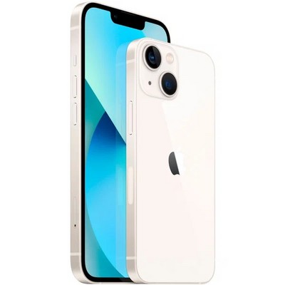 Смартфон Apple iPhone 13 128 Гб, сияющая звезда, (Starlight) - фото 16958