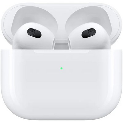 Беспроводные наушники Apple AirPods 3 Lightning Charging Case, белый - фото 16995