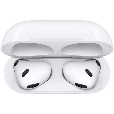 Беспроводные наушники Apple AirPods 3 Lightning Charging Case, белый - фото 16997