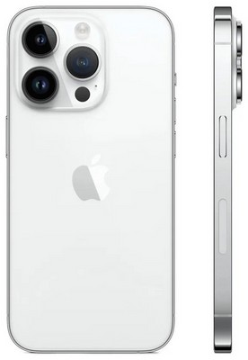 Смартфон Apple iPhone 14 Pro Max 128GB Silver (Серебристый) A2896 Dual Sim (Nano-Sim) - фото 17420