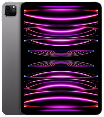 Планшет Apple iPad Pro 11 2022, 256 ГБ, Wi-Fi + Cellular, космический серый - фото 17667