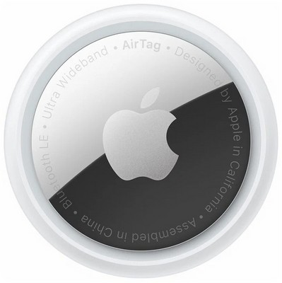 Беспроводная метка (трекер) Apple AirTag белый/серебристый 4 шт. MX542ZM/A - фото 17674