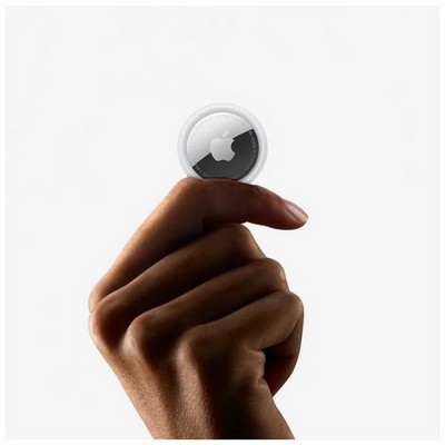 Беспроводная метка (трекер) Apple AirTag белый/серебристый 4 шт. MX542ZM/A - фото 17675