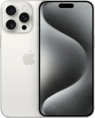 Смартфон Apple iPhone 15 Pro 128 Гб Титановый белый (White Titanium) A3104 DUAL SIM (NANO-SIM) - фото 17968
