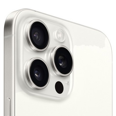 Смартфон Apple iPhone 15 Pro Max 256 Гб Титановый белый (White Titanium) A3108 DUAL SIM (NANO-SIM) - фото 18188