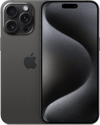 Смартфон Apple iPhone 15 Pro Max 512 Гб Титановый черный (Black Titanium) A3108 DUAL SIM (NANO-SIM) - фото 18229