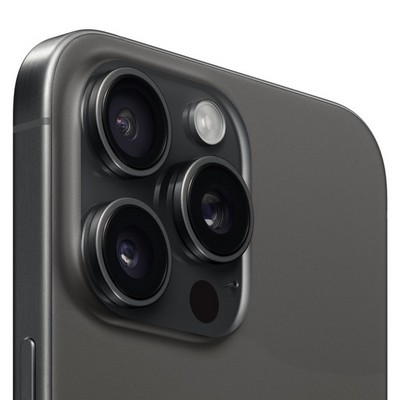 Смартфон Apple iPhone 15 Pro 512 Гб Титановый черный (Black Titanium) A3104 DUAL SIM (NANO-SIM) - фото 18067