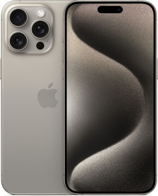 Смартфон Apple iPhone 15 Pro 256 Гб Титановый бежевый (Natural Titanium) A3104 DUAL SIM (NANO-SIM) - фото 18031