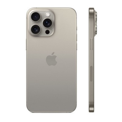 Смартфон Apple iPhone 15 Pro 512 Гб Титановый бежевый (Natural Titanium) A3104 DUAL SIM (NANO-SIM) - фото 18077