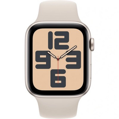 Умные часы Apple Watch Series SE Gen 2 40 мм Aluminium Case, Starlight Sport Band (Сияющая звезда) - фото 18726