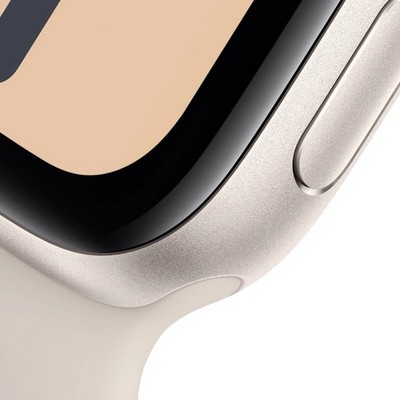 Умные часы Apple Watch Series SE Gen 2 40 мм Aluminium Case, Starlight Sport Band (Сияющая звезда) - фото 18728