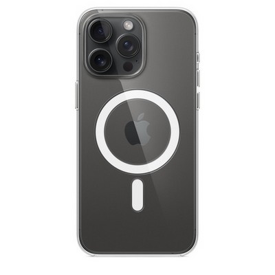 Чехол Apple Clear Case with MagSafe для iPhone 15 Pro Max (MT233) прозрачный - фото 18732