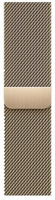 Умные часы Apple Watch Series 9 45 мм Steel Case GPS + Cellular, Gold Milanese Loop - фото 18787