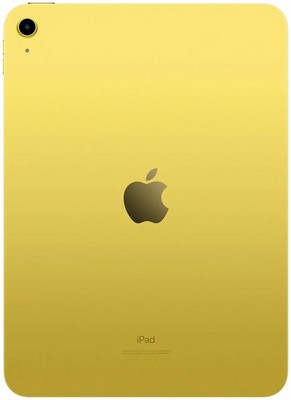 Планшет Apple iPad 10.9 2022, 256 ГБ, Wi-Fi, желтый - фото 18791