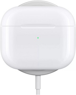 Беспроводные наушники Apple AirPods 3 MagSafe Charging Case, белый - фото 18836