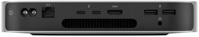 Настольный компьютер Apple Mac mini 2023 Slim-Desktop, Apple M2, 8 ГБ RAM, 256 ГБ SSD, Apple graphics 10-core, MacOS, Silver - фото 18840