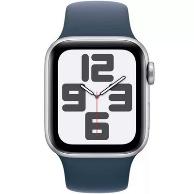 Умные часы Apple Watch Series SE Gen 2 44 мм Aluminium Case, Blue Sport Band (Синий) - фото 18852