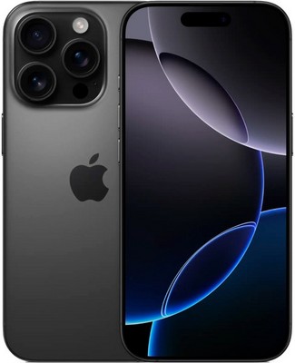 Смартфон Apple iPhone 16 Pro 1 ТБ Титановый черный (Black Titanium) A3083 Dual еSIM - фото 19045