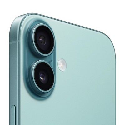 Смартфон Apple iPhone 16 128 Гб Бирюзовый (Teal) - фото 19221
