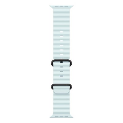 Умные часы Apple Watch Ultra 2 49 мм (2024) Natural Titanium Case, Ice Blue Ocean Band (ледяной синий) - фото 19481