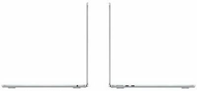 Ноутбук Apple MacBook Air 13 2022 2560x1664, Apple M2, RAM 8 ГБ, SSD 256 ГБ MLXY3, Серебристый (Silver), английская раскладка - фото 19542