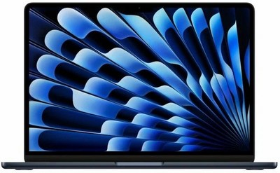 Ноутбук Apple MacBook Air 13 2024, 2560x1664 Apple M3, RAM 16 ГБ, SSD 256 ГБ, MC8K4, Midnight (Темная ночь) - фото 19549