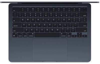 Ноутбук Apple MacBook Air 13 2024, 2560x1664 Apple M3, RAM 16 ГБ, SSD 256 ГБ, MC8K4, Midnight (Темная ночь) - фото 19552