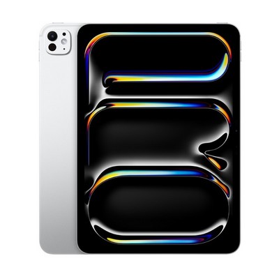 Планшет Apple iPad Pro 11 2024 M4, 256 ГБ, Wi-Fi, стандартное стекло, Серебристый (Silver) - фото 19606