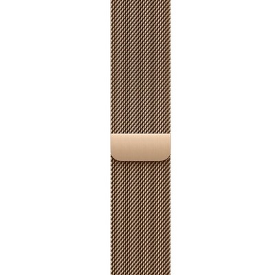Умные часы Apple Watch Series 10 46 мм Gold Titanium Case with Gold Milanese Loop - фото 19704
