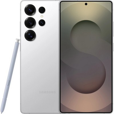 Смартфон Samsung Galaxy S25 Ultra SM-S938B/DS 12/256 ГБ, Titanium Whitesilver (Серебристый титан) - фото 19708
