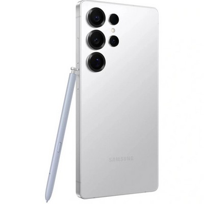 Смартфон Samsung Galaxy S25 Ultra SM-S938B/DS 12/256 ГБ, Titanium Whitesilver (Серебристый титан) - фото 19709