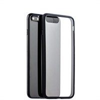 Чехол-накладка силикон Deppa Neo Case супертонкий D-85280 для iPhone 8 Plus/ 7 Plus (5.5) 0.3мм Черный борт