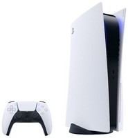 Игровая приставка Sony PlayStation 5 825 ГБ SSD с дисководом CFI-1200A, белый