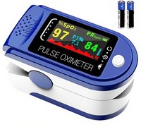 Пульсоксиметр (кислородомер, оксиметр) на палец Fingertip Pulse Oximeter LK New