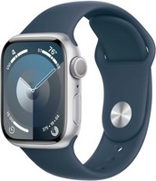 Умные часы Apple Watch Series 9 45 мм Aluminium Case GPS, Blue Sport Band (Синий)
