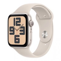 Умные часы Apple Watch Series SE Gen 2 40 мм Aluminium Case, Starlight Sport Band (Сияющая звезда)