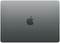 Ноутбук Apple MacBook Air 13 2022 2560x1664, Apple M2, RAM 8 ГБ, SSD 256 ГБ MLXW3, Space gray, английская раскладка - фото 19536