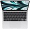 Ноутбук Apple MacBook Air 13 2022 2560x1664, Apple M2, RAM 8 ГБ, SSD 256 ГБ MLXY3, Серебристый (Silver), английская раскладка - фото 19539