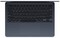 Ноутбук Apple MacBook Air 13 2024, 2560x1664 Apple M3, RAM 16 ГБ, SSD 256 ГБ, MC8K4, Midnight (Темная ночь) - фото 19552