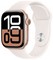 Умные часы Apple Watch Series 10 46 мм Rose Gold Aluminium Case GPS, Light Blush Sport Band (Легкий румянец) - фото 19560